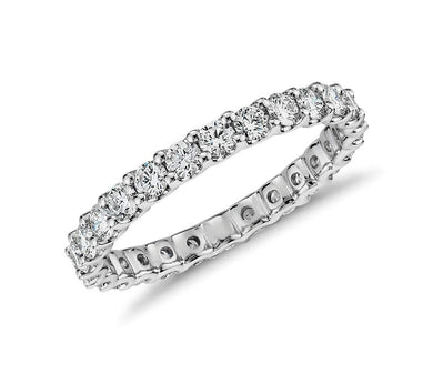 1.40 cts Common Prong Diamonds Eternity Ring