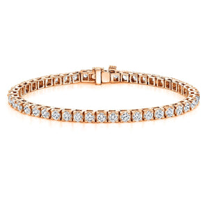 2.00 Cts 4 Prong Tennis Diamond Bracelet